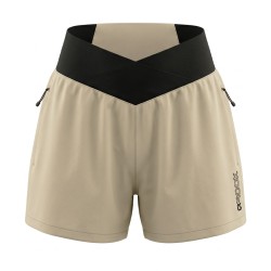 Rock Experience Pantalón Corto Dark Angel Shorts Beige Humus Mujer