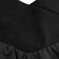 Rock Experience Pantalón Corto Dark Angel Shorts Negro Caviar Mujer