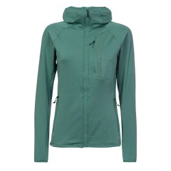 Rock Experience Chaqueta Arrows 2.0 Hoodie Verde Oil Blue Mujer