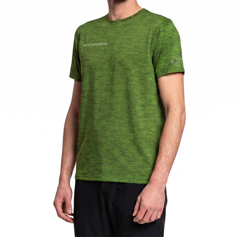 Rock Experience Camiseta Terminator 2.0 SS Verde Spindle Tree Melange Hombre