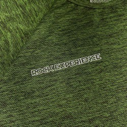 Rock Experience Camiseta Terminator 2.0 SS Verde Spindle Tree Melange Hombre