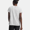 Under Armour Camiseta UA Tech Pixelate Gris Blanco White Mujer