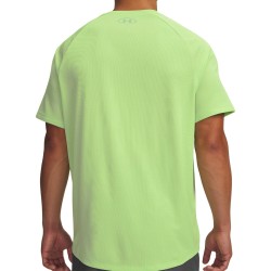 Under Armour Camiseta UA Tech Textured Verde Lumos Lime Hombre
