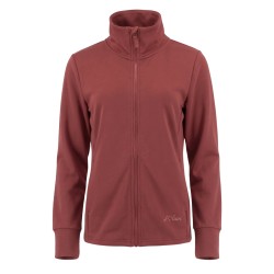 Joluvi Chaqueta Modal Full Zip Burdeos Mujer