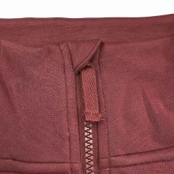 Joluvi Chaqueta Modal Full Zip Burdeos Mujer
