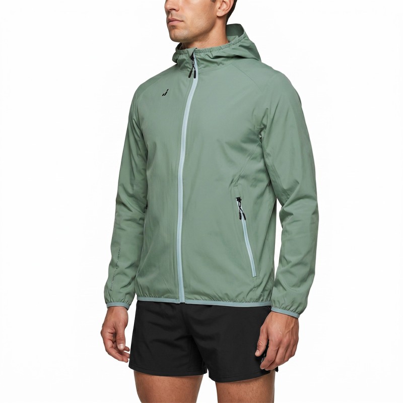 Joluvi Chaqueta Impermeable Stride 2.5L Verde Salvia Hombre
