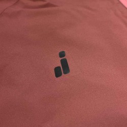 Joluvi Chaqueta Impermeable Stride 2.5L Burdeos Mujer