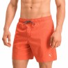 Puma Bañador Swim Medium Length Shorts Naranja Red Glamour Hombre