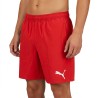 Puma Bañador Medium Length Shorts 1p Rojo Red Niño