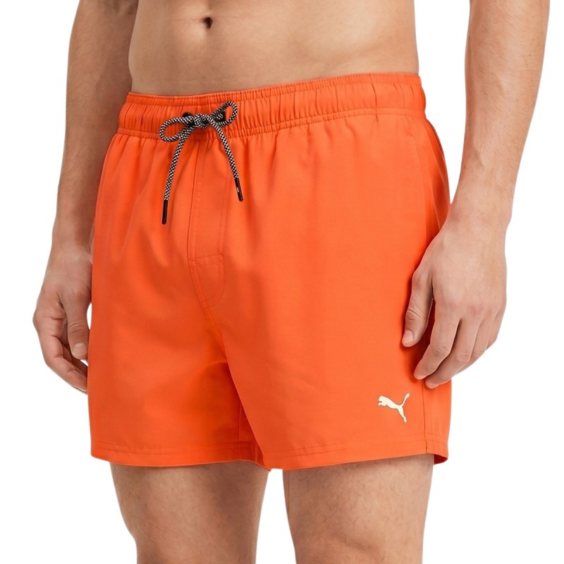 Puma Bañador Short Length 1p Naranja Red Glamour Hombre