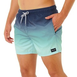 Rip Curl Bañador Offset Fade Volley Degradado Azul Blue Hombre