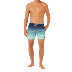 Rip Curl Bañador Offset Fade Volley Degradado Azul Blue Hombre