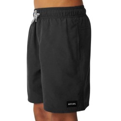 Rip Curl Bañador Volley Offset Negro Black Niño