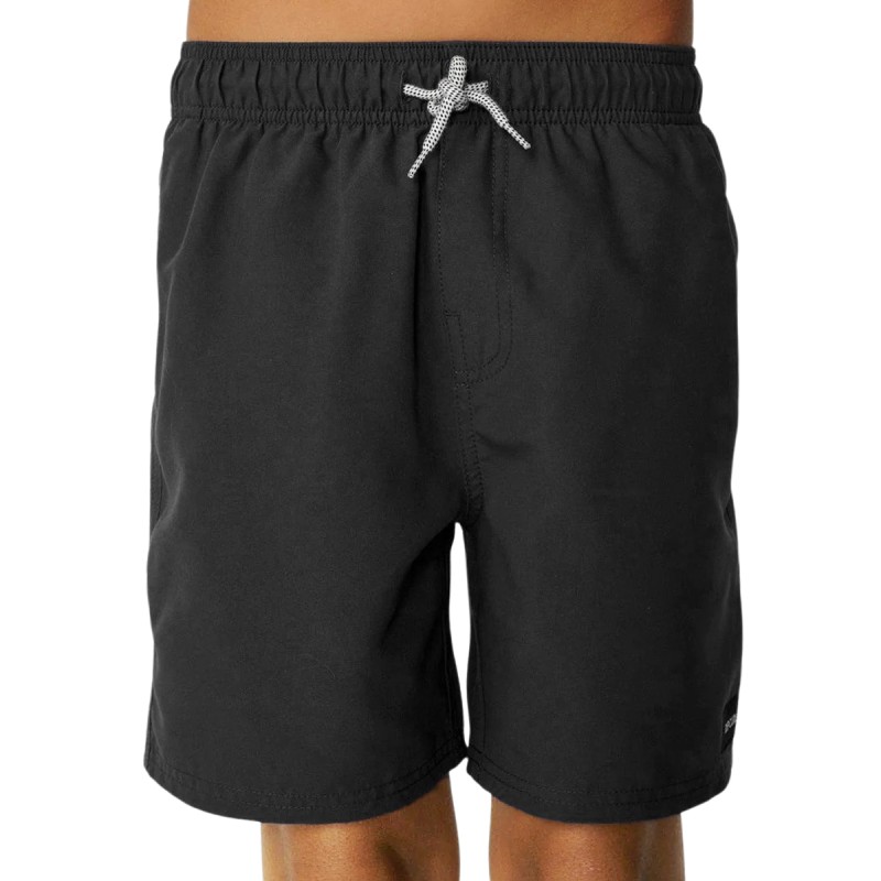 Rip Curl Bañador Volley Offset Negro Black Niño