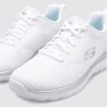 Skechers Zapatilla Bountiful Quick Path Blanco White Mujer