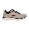 Skechers Zapatilla Deportiva Track Leshur Beige Taupe Navy Hombre