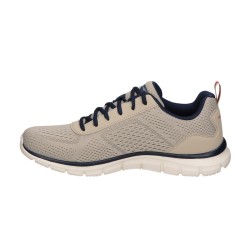 Skechers Zapatilla Deportiva Track Leshur Beige Taupe Navy Hombre