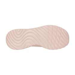 Skechers Zapatilla Bobs Squad Chaos Current Muse Slip-ins Rosado Beige Natural Mujer