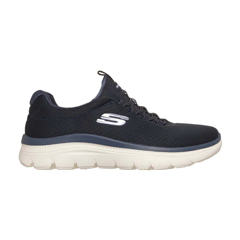 Skechers Zapatilla Summits Plus Summer Haze Azul Marino Navy Mujer