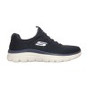 Skechers Zapatilla Summits Plus Summer Haze Azul Marino Navy Mujer