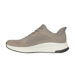 Skechers Zapatillas Slip-ins Bobs Sport Squad Chaos 4 Beige Dark Taupe Hombre