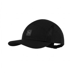 Buff Gorra 5 Panel Go Negro Solid Black