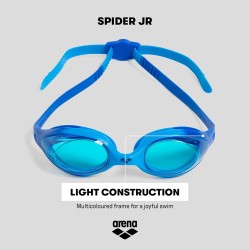 Arena Gafas Spider Jr Azules Blue Light Blue Unisex