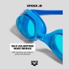 Arena Gafas Spider Jr Azules Blue Light Blue Unisex