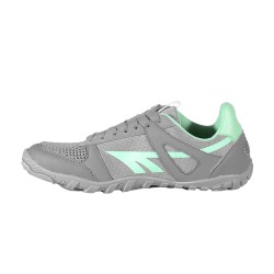 Hi-Tec Zapatilla Respetuosas Barefoot Court Gris Verde Grey Mujer