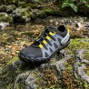Hi-Tec Sandalia Barefoot Abyss Negro Black Lime Niño