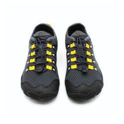 Hi-Tec Sandalia Barefoot Abyss Gris Oscuro Negro Charcoal Black Hombre