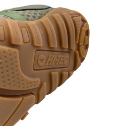 Hi-Tec Sandalia Barefoot Abyss Verde Khaki Hombre