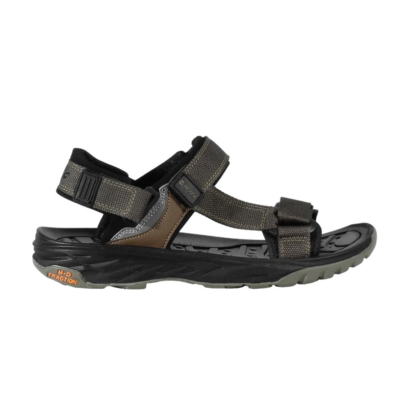 Hi-Tec Sandalia Ula Raft Verde Marrón Olive Hombre