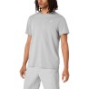 Asics Camiseta Asics Spiral Embroidery Gris Grey Heather Hombre