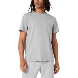 Asics Camiseta Asics Spiral Embroidery Gris Grey Heather Hombre