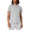 Asics Camiseta Asics Spiral Embroidery Gris Grey Heather Hombre