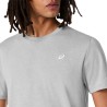 Asics Camiseta Asics Spiral Embroidery Gris Grey Heather Hombre