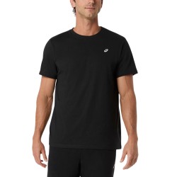 Asics Camiseta Asics Spiral Embroidery Negro Black Hombre