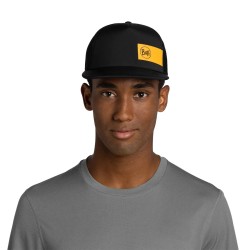 Buff Gorra Explore Trucker Cram Logo Negro Black