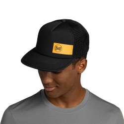 Buff Gorra Explore Trucker Cram Logo Negro Black