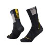 Buff Calcetines Running CoolNet™ Caña Alta Negro Gris Graphite