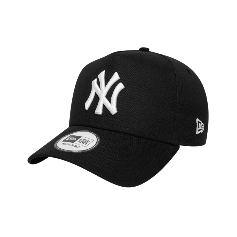 New Era Gorra New York Yankees MLB League Essential 9FORTY E-Frame Negro Blanco Black