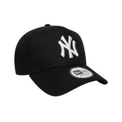New Era Gorra New York Yankees MLB League Essential 9FORTY E-Frame Negro Blanco Black