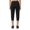 Campagnolo Pantalón Capri Pirata Negro Mujer