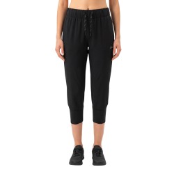 Campagnolo Pantalón Capri Pirata Negro Mujer