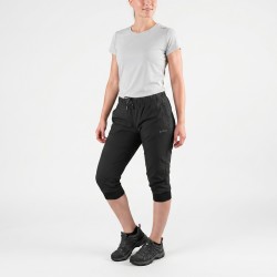 Campagnolo Pantalón Capri Pirata Negro Mujer