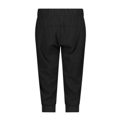 Campagnolo Pantalón Capri Pirata Negro Mujer