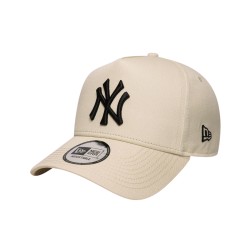 New Era Gorra Yankees MLB League Essential 9FORTY E-Frame Beige
