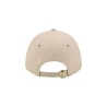 New Era Gorra New York Yankees 9FORTY Beige Dorado Metallic Logo Mujer