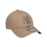 New Era Gorra New York Yankees 9FORTY Marrón League Essential